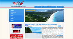 Desktop Screenshot of beachboracay.com
